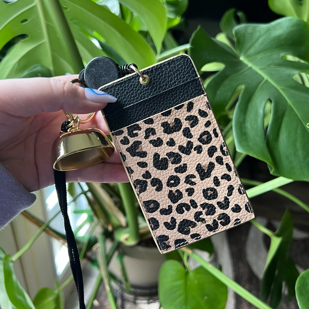 Bath and body works id lanyard cheetah